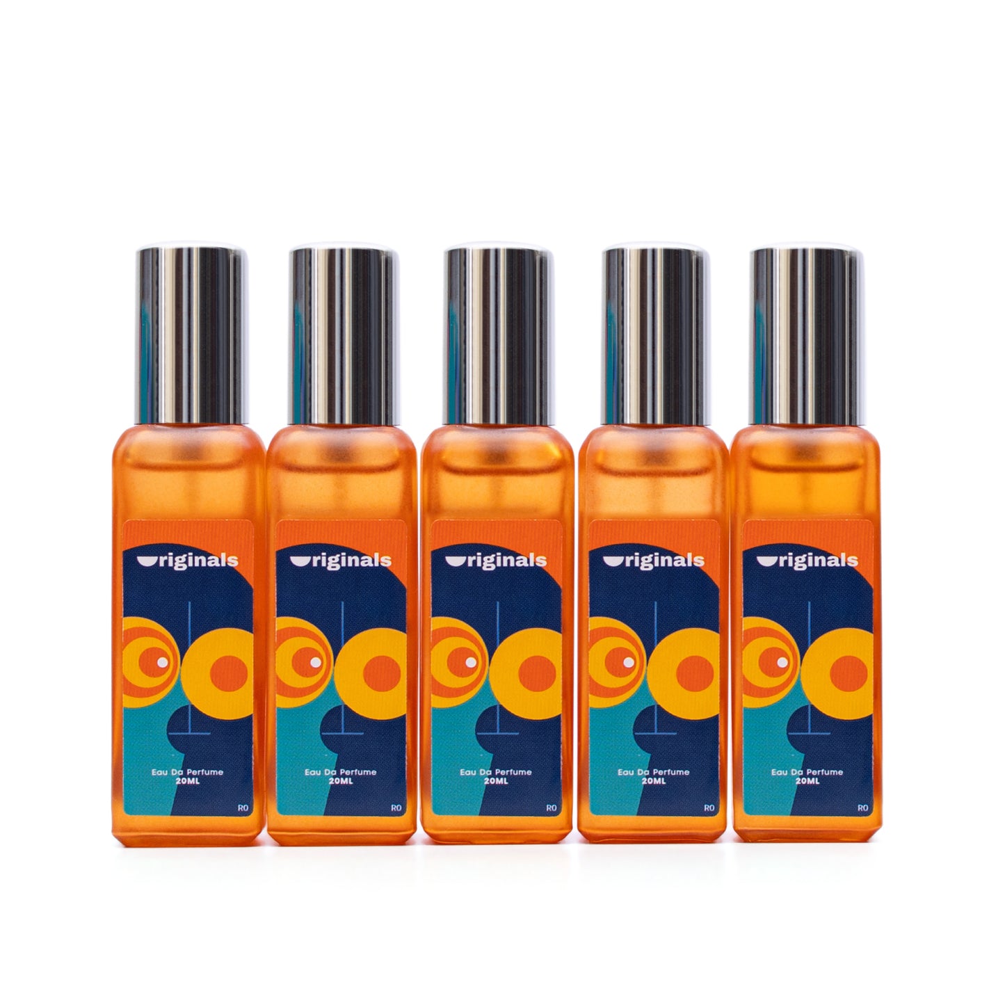 ORIGINALS Premium Perfume Gift Set for Men & Women | Pack of 5 x 20ml | Warm, Spicy, Fresh & Seductive Fragrances | Long Lasting Eau de Parfum